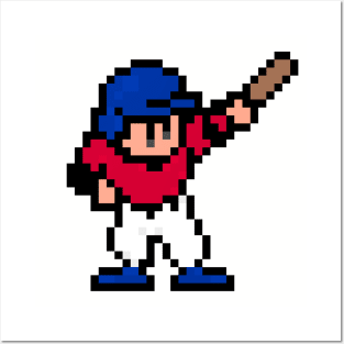 8-Bit Home Run - Atlanta Posters and Art